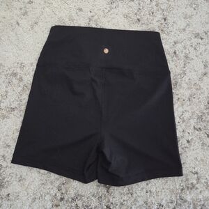 Black Yogalicious Lux High Waisted Shorts